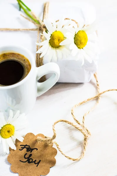 Interior de primavera con flores — Foto de Stock