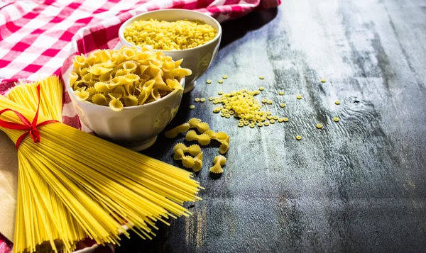 Pasta koken collectie — Stockfoto