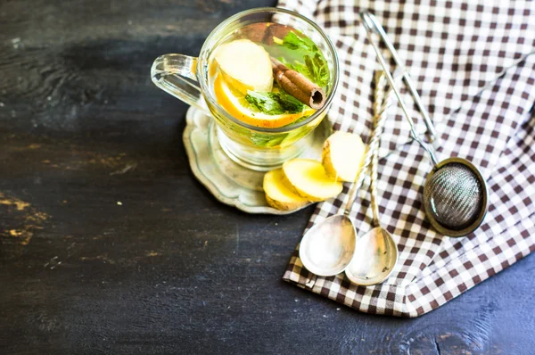 Ginger tea concept — Stock Photo, Image