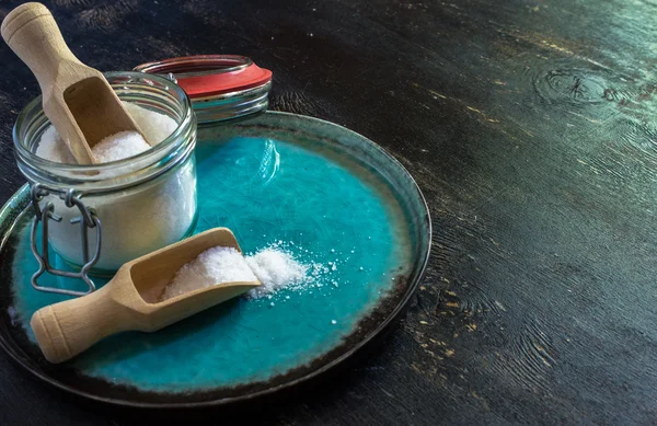 La sal como ingrediente de cocina —  Fotos de Stock