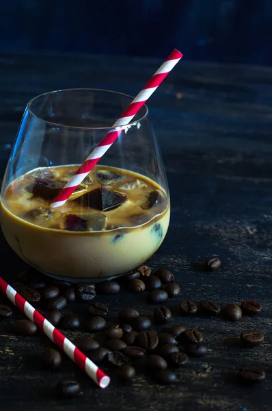 Café gelado com leite — Fotografia de Stock