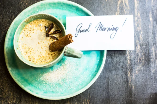 Cup of cappuccino — Stock Photo, Image