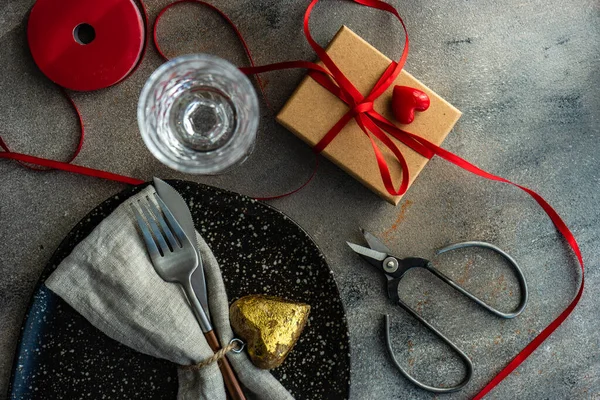 Local Para Jantar Dia São Valentim — Fotografia de Stock