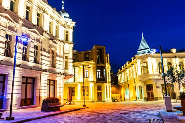 Diciembre 2020 Tbilisi Georgia Iluminación Festiva Para Las Fiestas Navidad — Foto de Stock