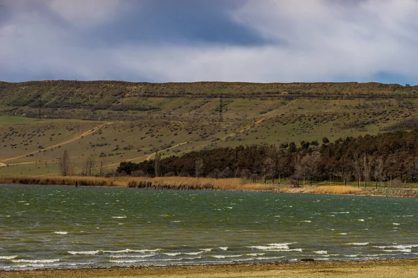 Recreatiegebied Het Lisi Meer Tbilisi Georgië Zomer — Stockfoto