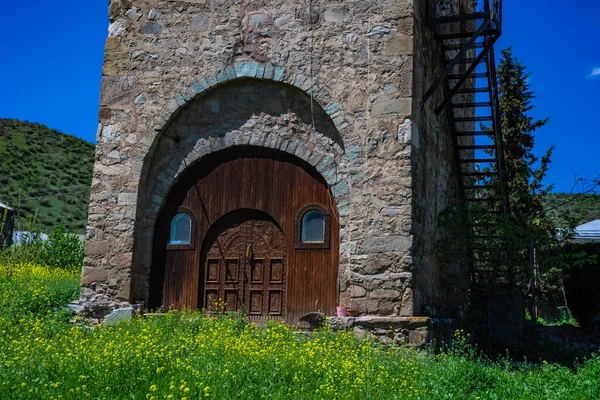 Célèbre Ancienne Cathédrale Bolnisi Dans Région Kvemo Kartli Géorgie — Photo