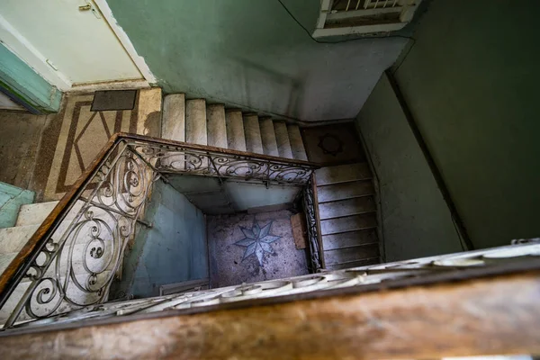 Ancien Escalier Dans Partie Historique Tbilissi Capitale Géorgie — Photo