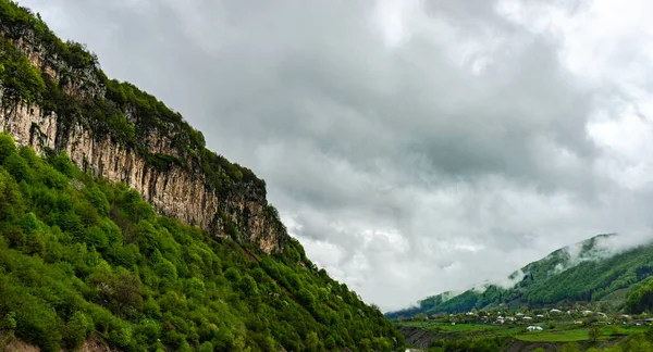 Paisagem Primavera Área Gudauri Resort Geórgia — Fotografia de Stock