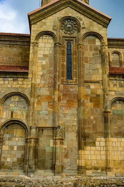 Gürcistan Shida Karli Bölgesindeki Samtavisi Katedralinin Ünlü Simgesi — Stok fotoğraf