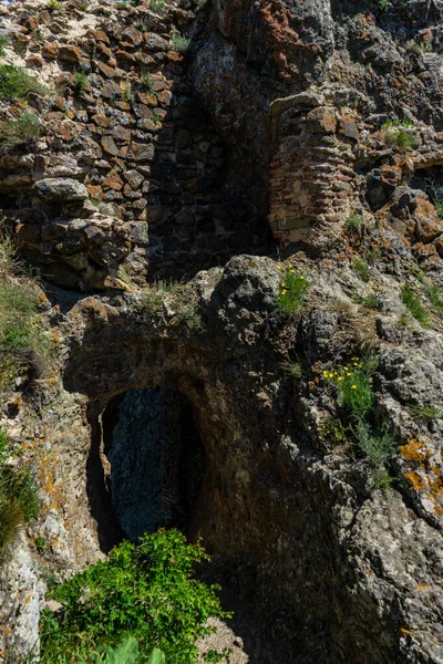 Ruiner Berömda Azeula Kodjori Slott Talet Nära Georgiens Huvudstad Tbilisi — Stockfoto