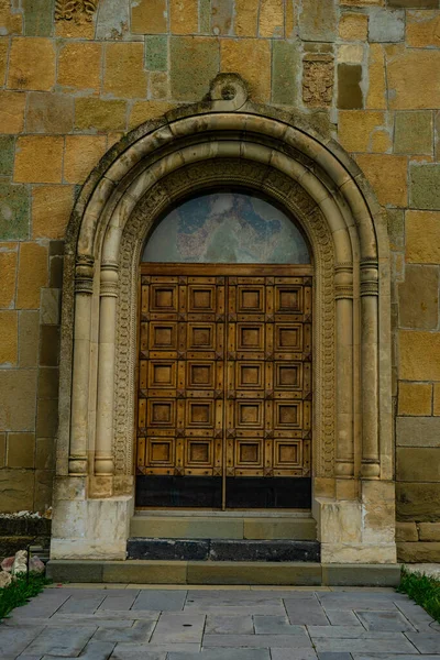 Célèbre Monument Voyage Cathédrale Samtavisi Dans Région Shida Kartli Géorgie — Photo