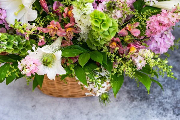 Frische Sommer Florale Komposition — Stockfoto