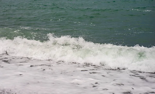 Fondo Marino Natural Con Las Olas Del Mar Negro Región — Foto de Stock