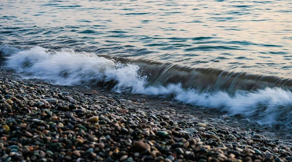 Fondo Marino Natural Con Las Olas Del Mar Negro Región — Foto de Stock