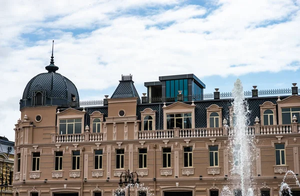 June 2021 Batumi Georgia Exterior Details Buildings Old Town Batumi — Stock Photo, Image