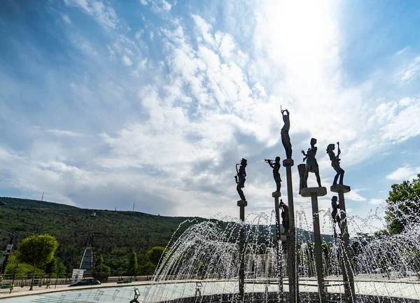 Ulice Architektura Chavchavadze Avenue Centru Města Tbilisi Vake Georgia — Stock fotografie