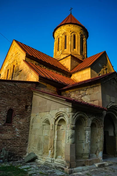 Complejo Del Monasterio Betania Montaña Cerca Capital Georgiana Tiflis —  Fotos de Stock