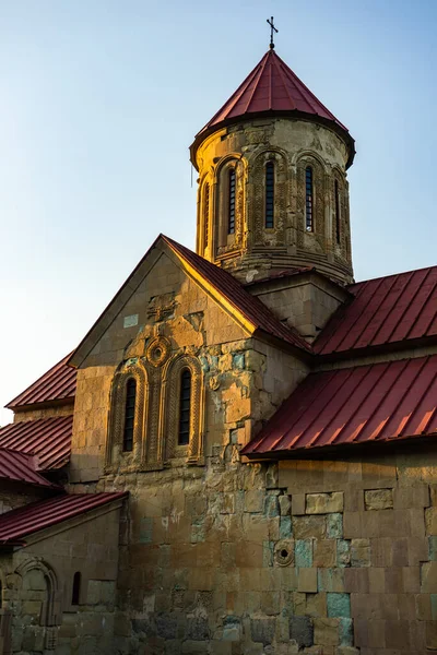 Complejo Del Monasterio Betania Montaña Cerca Capital Georgiana Tiflis —  Fotos de Stock