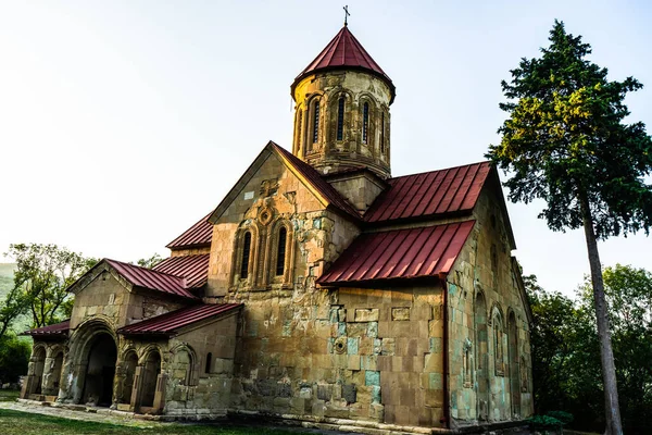 Complejo Del Monasterio Betania Montaña Cerca Capital Georgiana Tiflis —  Fotos de Stock