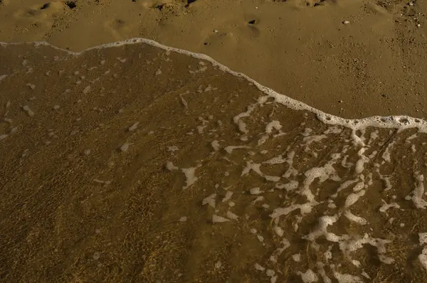 Spiaggia di sabbia e mare — Foto Stock