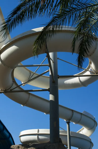 Aqua-park water hills — Stock Photo, Image