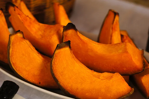 Fried pumpkin — Stock Photo, Image