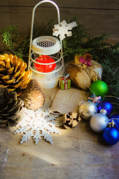 Karácsonyi idő dekoráció — Stock Fotó