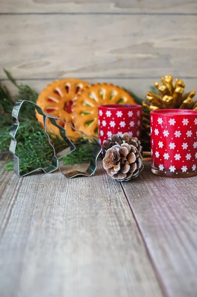 Karácsonyi idő dekoráció — Stock Fotó