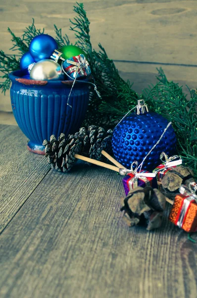 Decoração de tempo de Natal — Fotografia de Stock