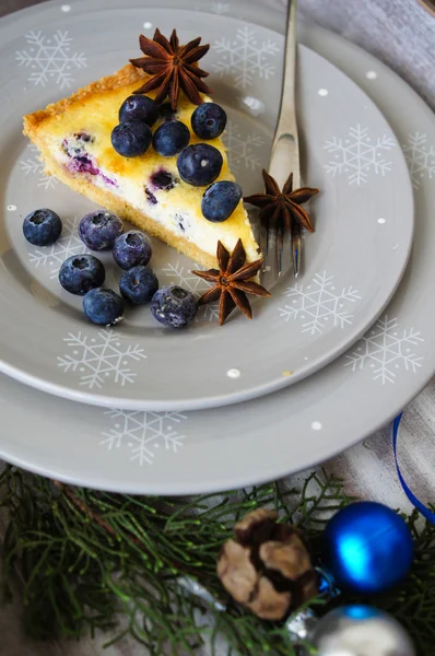 Blueberry pie — Stock Photo, Image