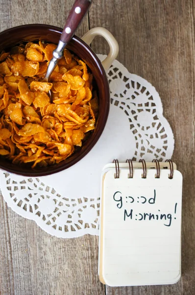 Gesundes Frühstück — Stockfoto