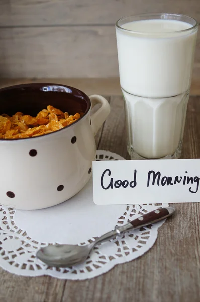 Gesundes Frühstück — Stockfoto