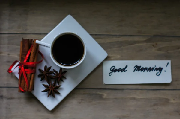 Coffee and spices — Stock Photo, Image