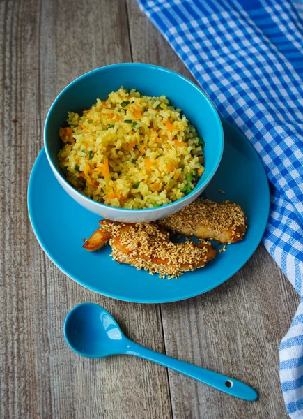 Gezonde diner — Stockfoto