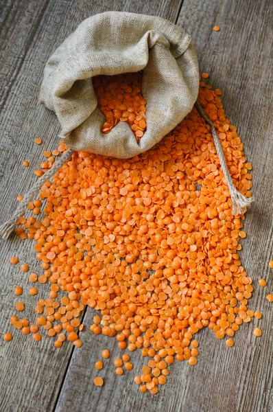 Red lentils — Stock Photo, Image