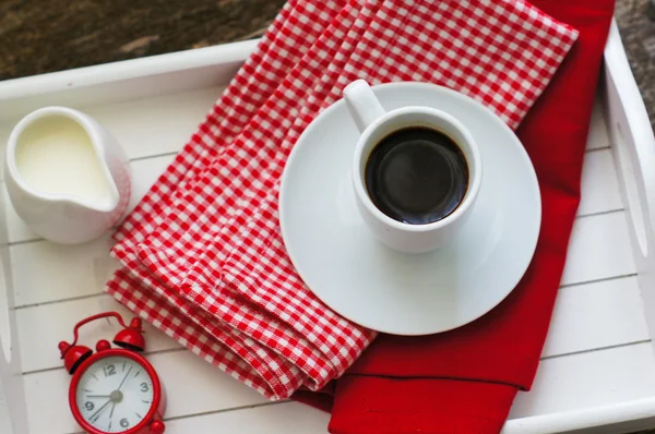 Buenos días y una taza de café —  Fotos de Stock