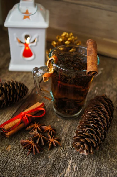 Christmas tea — Stock Photo, Image