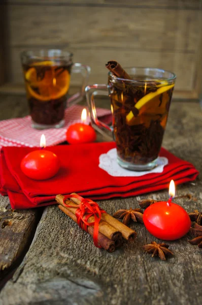 Christmas tea — Stock Photo, Image