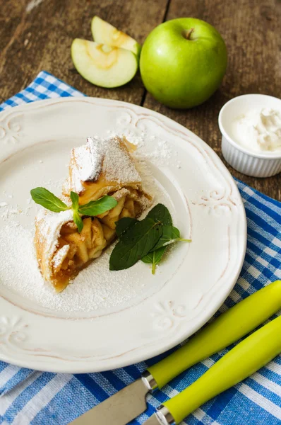 Strudel vienés — Foto de Stock