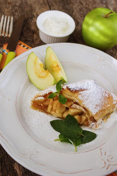 Strudel vienés — Foto de Stock