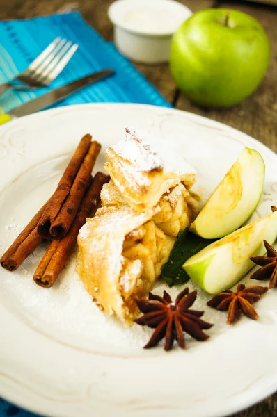 Strudel vienés — Foto de Stock