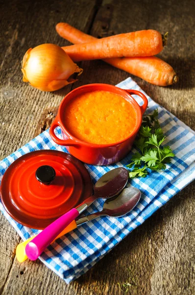 Dîner sain, soupe de légumes — Photo