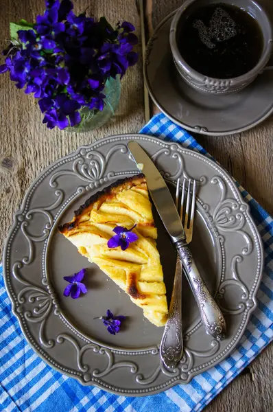 Crostata di mele — Foto Stock