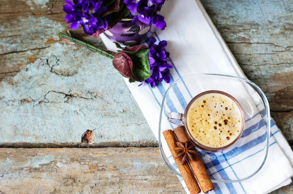 Lentetijd koffie — Stockfoto