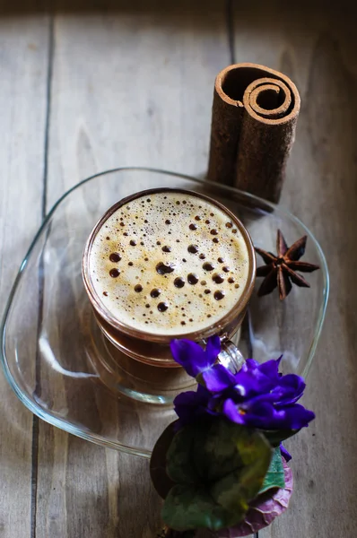 Frühlingskaffee — Stockfoto