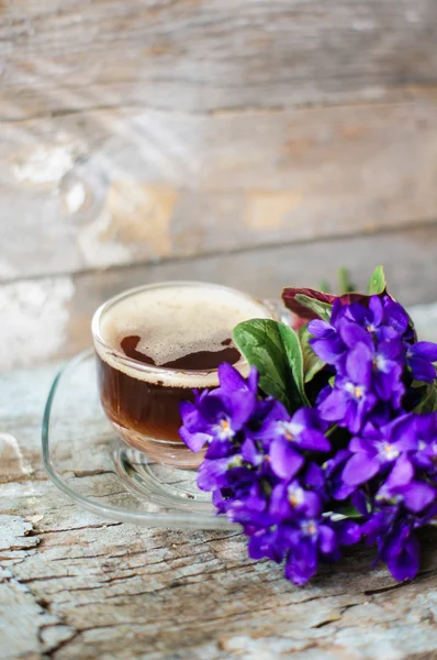 Lentetijd koffie — Stockfoto