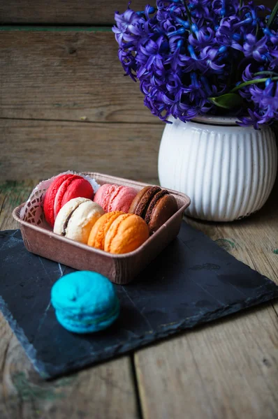 Macarons colorés — Photo