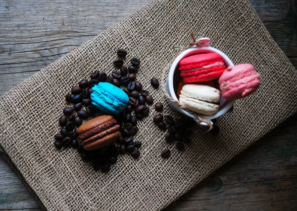 Macaroons coloridos — Fotografia de Stock