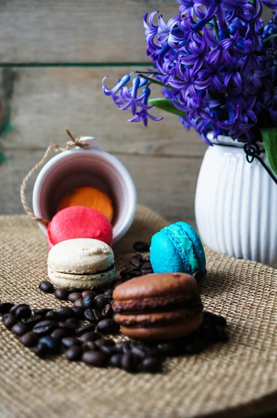 Macarons colorés — Photo