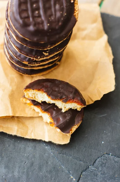 Chocolate cookies — Stock Photo, Image